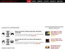 Tablet Screenshot of bestgamingpc.com